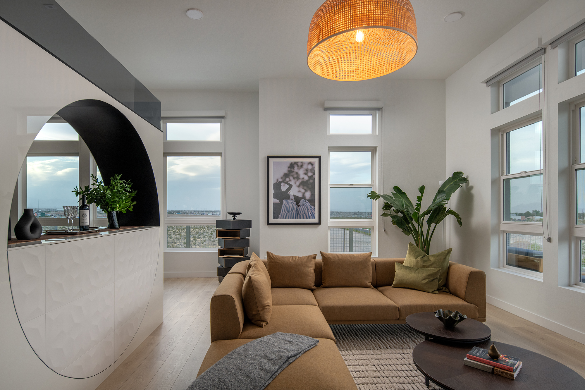 Living room at Ariva Serviced Residences