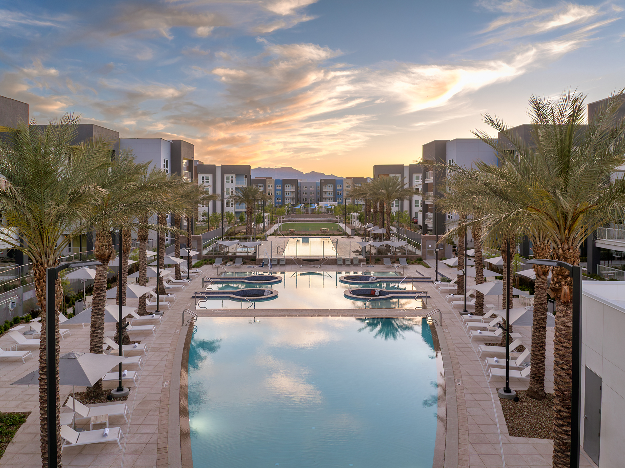 Pool at Ariva Serviced Residences